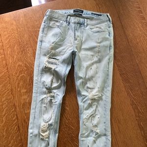 Pacsun jeans. Skinny comfort stretch. 30x32. Washed out